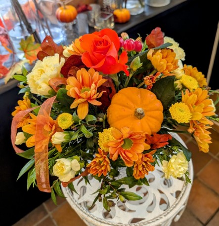 Autumn Fall Petite Flower Arrangement