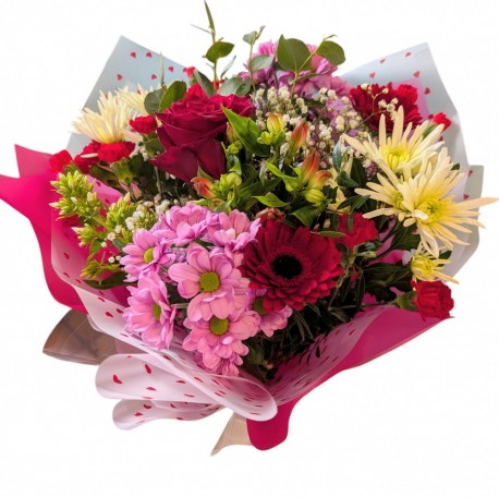 Valentines Hand-Tied Bouquet