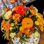 Autumn Fall Petite Flower Arrangement