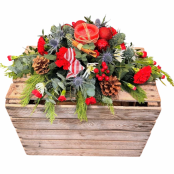 Festive Candle Arrangement