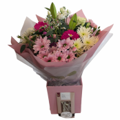 Bouquet and Chocolate Bar