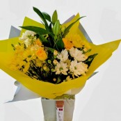 Sunny Days Bouquet with Hames Chocolate
